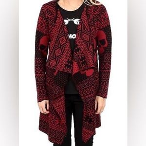 IRON FIST Skull Draped Sweater.